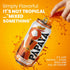 16.57 Oz, 6-Pack De Mi Pais Papaya Juice with Pulp, Premium Quality, Refreshing Fruit Beverage, Canned Juice, Perfect