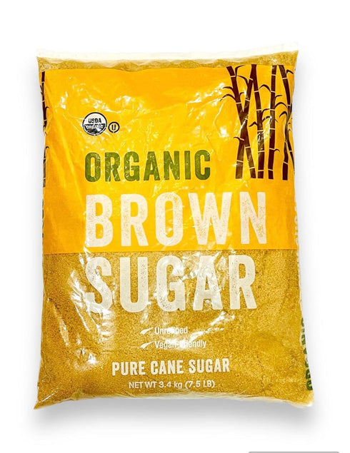 Generic Organic Brown Sugar, 7.5lbs, 1 Ounce (Pack of 1)