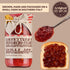 6.3 oz, ARTIGIANI DEI SAPORI - Calabrian Red Hot Chili & Sweet Pepper Jam, Red Pepper Jelly, Product of Italy