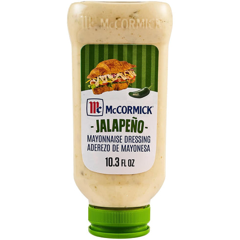 McCormick Mayonnaise Dressing, Jalapeo, A Smooth, Spicy Mayo That is a Great