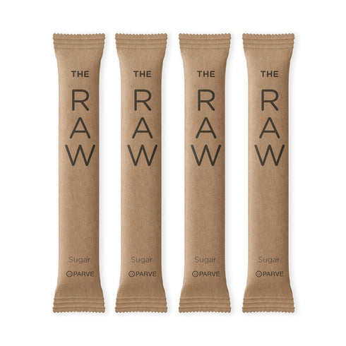 SUGART - THE RAW SUGAR - 500 Individual Serving Stick Packets - U