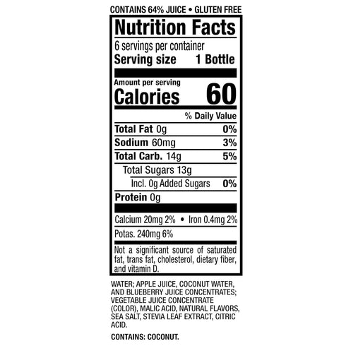8 Oz 24 Count (4 Packs 6), Mott's Active Blastin' Berry Hydrating Juice Beverage, Fl Bottles, Of Made With Naturally