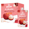 KONJOY Konjac Jelly, Lychee Flavor Drinkable Jelly 12 Squeeze Pouches Low Calorie