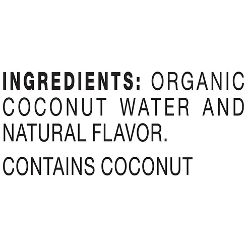 100% 16.9 Ounce(Pack 12) Naked Juice Organic Pure Coconut Water, USDA Organic Certified, NON GMO Project Verified