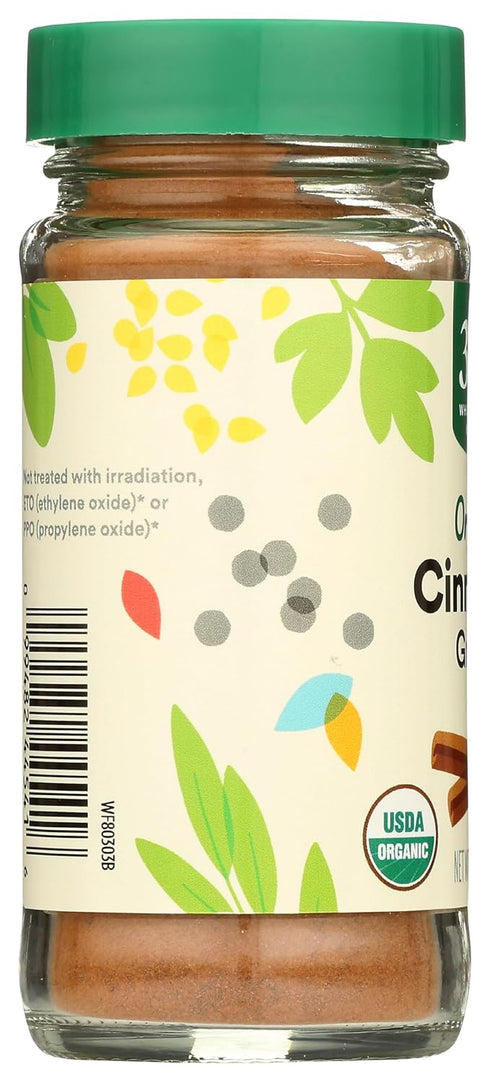 365 1.9 by Whole Foods Market, Organic Ground Cinnamon, Ounce