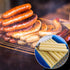 Hulzogul 14m/26mmSausage Case Artificial Colon Sausage Casing Collagen, Edible Drying Homemade Sausage, Fresh Collagen