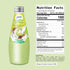 9.8 OZ (Pack 12, JANS - COCONUT MILK DRINK (with NATA DE COCO) MELON of Melon)