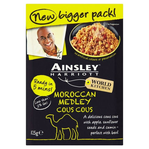 Ainsley Harriott Moroccan Medley Cous Cous (125g)