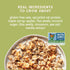 32 Oz (Pack 4), 10g Seven Sundays Protein Oats, Apple Cinnamon, Bag of Gluten Free Oatmeal, Upcycled Protein, Enjoy