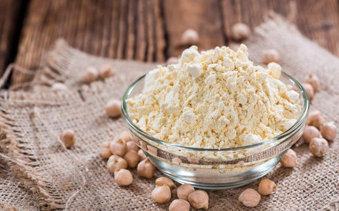 pack |500 17 AnNafi Besan Flour | Indian Chick Pea/Gram Flour | Natural Organic High Protein Vegan Gluten Free NON-GMO