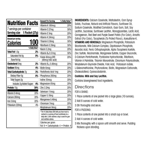 WonderSlim Meal Replacement Shake, Strawberry Cream, 15g Protein, 24 Vitamins & Minerals, Gluten Free (7ct)