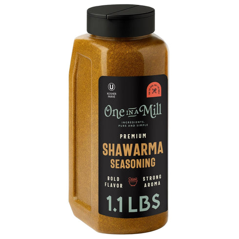ONE IN A MILL 17.63-ounce Premium Shawarma Seasoning Blend | Authentic Middle Eastern Spice Mix | Hand-Selected Spices