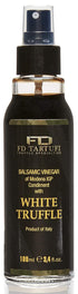 FD TARTUFI White Truffle Balsamic Vinegar of Modena 100ml (3.4fl oz), Gourmet