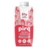 11 Oz (Pack 4) Pirq Plant-Based Protein Shakes | Strawberry Fl of | Dairy-Free, Gluten-Free, Soy-Free, Zero Sugar
