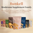 6 Immune 20 1 Pack Bunkell Mushroom Chai, Adaptogenic Mushrooms with Lion's Mane, Reishi, Cordyceps, Shiitake, King
