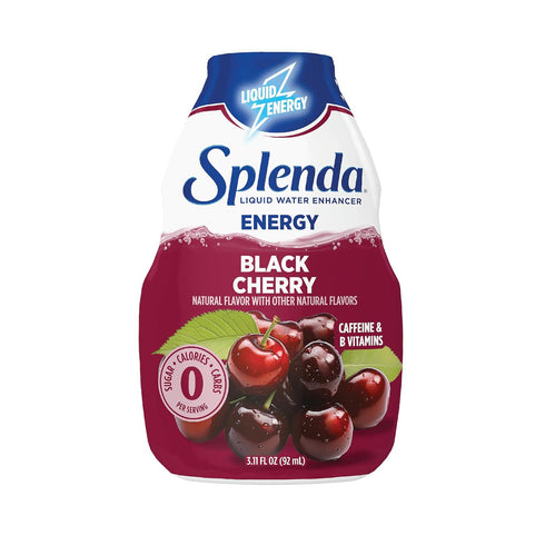 SPLENDA Energy Liquid Water Enhancer Drops, Sugar Free, Zero Calorie, Natural Flavor,