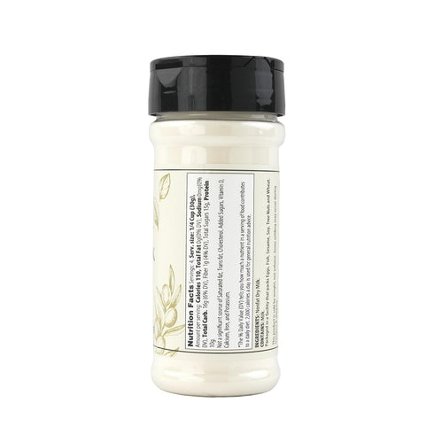 (4.8 Olive & Vine Nonfat Dry Milk, Creamy Flavor, For Baking & Beverages, Rich Tradition, Authentic Taste, For Global