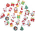 Set of 48 Wafer Edible Cupcake Toppers for Christmas Cake Decoration