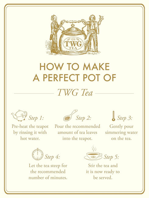 100g Set TWG Tea | Mon Amour Tea | Black Tea | Quince Bits & Marigold Petals | Caviar Tin, | Gift