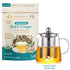 DelighTeas Organic Digest & Detox CCF Tea with Ginger - Ayurvedic Loose Leaf Tea for Digestion, 40 Servings