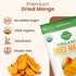 Wellsley Farms 20oz Pack Organic Dried Mango - Vegan Friendly & Low Sodium Dried Fruit - No Added Sugar, Preservatives