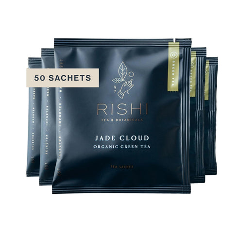 Rishi Tea Jade Cloud Chinese Green Tea - Organic, Caffeinated Sachet Bags