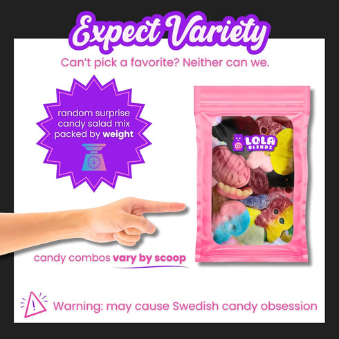 Pack, Gummy 0.5 LB Swedish Bubs Candy Mix Variety Licorice Dizzy Skull Candy from Sweden, Chewy Sweet & Sour Skalle