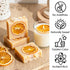 250G/8.82OZ (50 65 Dried Orange Slices, to slices) Dehydrated Orange Slices, NO Additives Dry Orang-e Slice-s