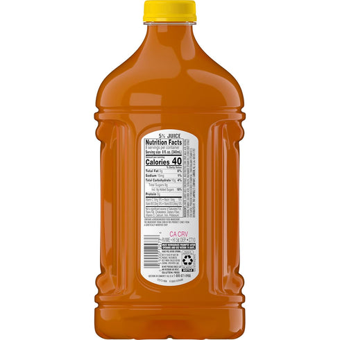 V8 64 oz (6 Pack) Splash Tropical Blend Flavored Juice Beverage, fl Bottle