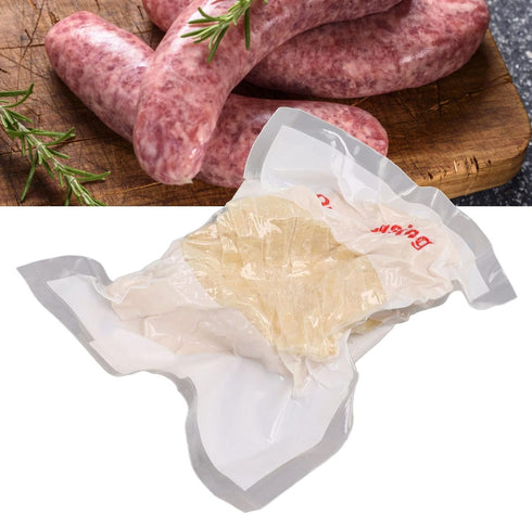 Pack Casing,2 Gavigain Sausage Casings,Edible Drying Sausage Casing Home Casings Dry Sausage Layered Edible Drying