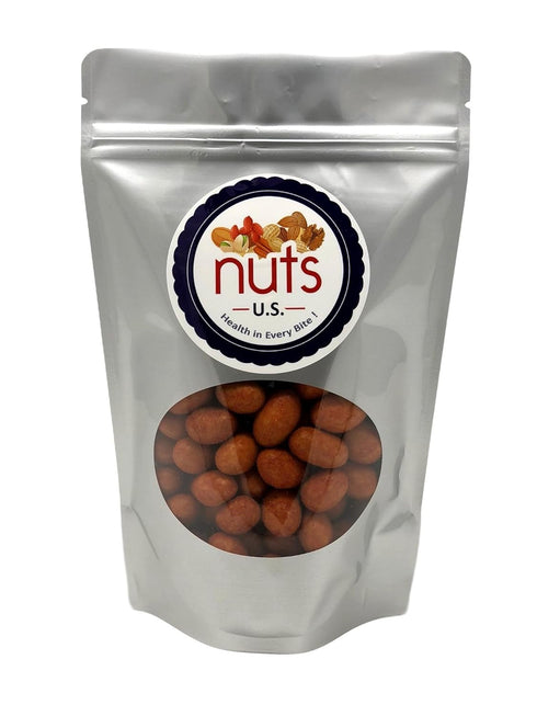 NUTS U.S. - Japanese Coated Peanut Crackers | Cajun Seasoning (Chili Flavor) | No Trans Fat and Non-GMO | Natural Snacks | Packed in a Resealable Bag!!! (Chili, 3 LBS)
