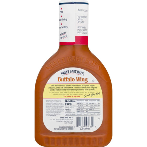 1 Sweet Baby Ray's Buffalo Wing Sauce - Gallon