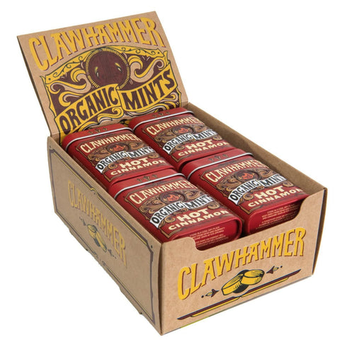 Clawhammer Organic Hot Cinnamon Mints, 30 GR