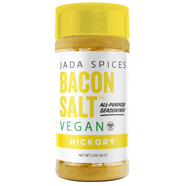 Jada Spices Hickory Bacon Salt - Vegan Bacon Seasoning Salt, Sweet Mesquite