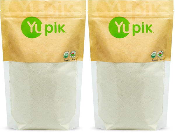 Yupik Organic Flour, Gluten-Free Fine Grind Oat, 2.2 lb, Non-GMO, Vegan (Pack
