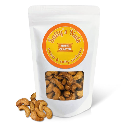 Sally's Nuts - Premium Hand Crafted Sweet & Salty Nuts - Vegan, Gluten Free,
