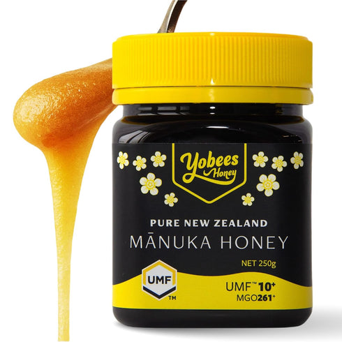 Yobees Honey Raw and unpasteurized New Zealand Manuka Honey Organic | MGO
