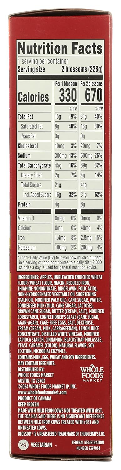8 Whole Foods Market, Caramel Apple Blossom, Ounce