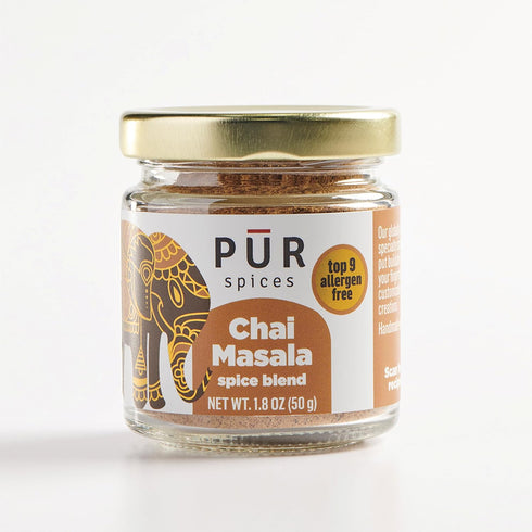 PUR Spices Chai Masala I Perfect for Hot or Iced Chai, Latte