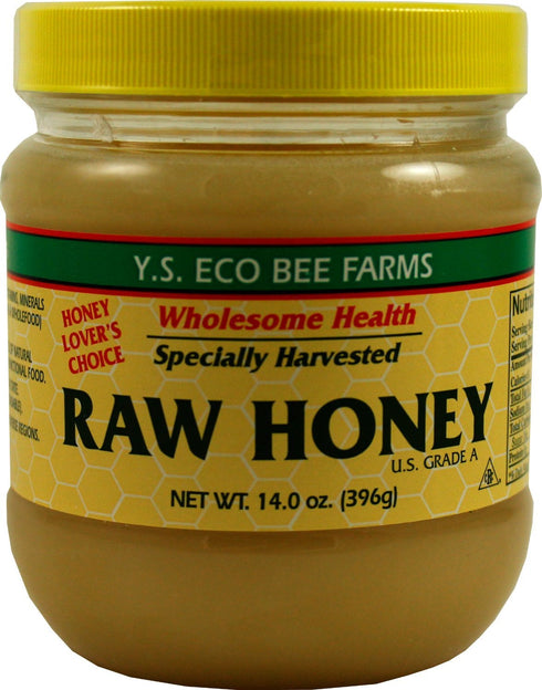 YS Eco Bee Farms YS Organic Bee Farms Honey (Raw) 14 oz. Pack of 2