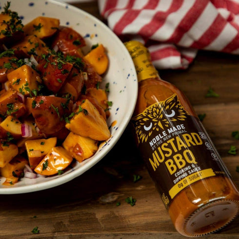 13 Oz Noble Made, Mustard barbecue Sauce, Fl
