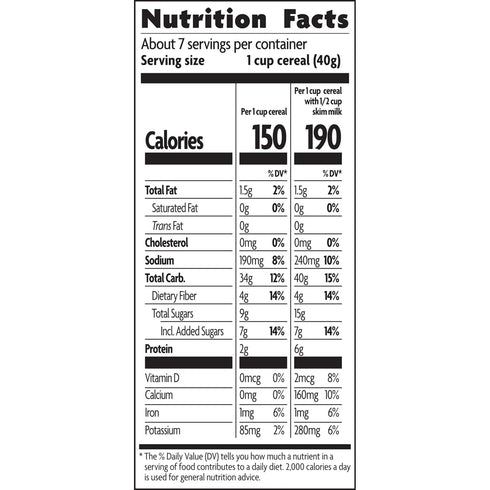10.6 Oz Nature's Path, Organic Gluten-Free Crunchy Vanilla Cereal
