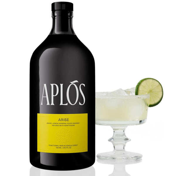 Apls ARISE Non-Alcoholic Adaptogen-Infused Beverage, Tequila Style Alternative, Formulated to Elevate Mood,