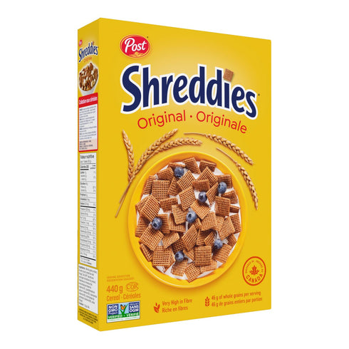 Post 440g/15.4 oz., Shreddies Breakfast Cereal {Imported from Canada}