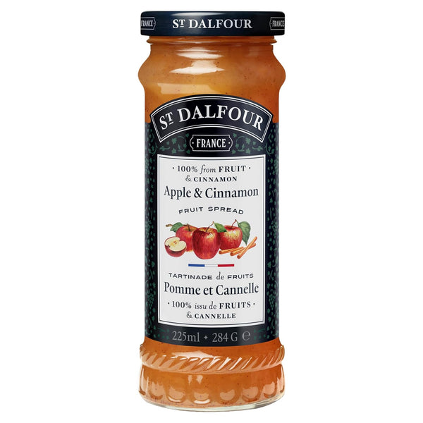 Gudz St Dalfour Apple & Cinnamon Fruit Spread 284g - 2 Pack