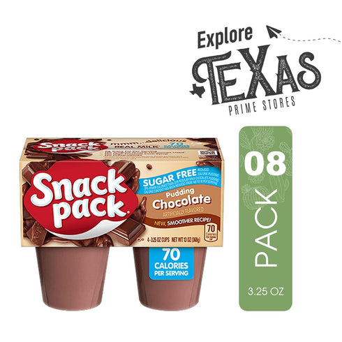 Snack Pack 32- Count 3.25 1 - Lavinia Essentials Bundle: of Sugar-Free Chocolate Flavored Pudding, Gluten-free, Kosher