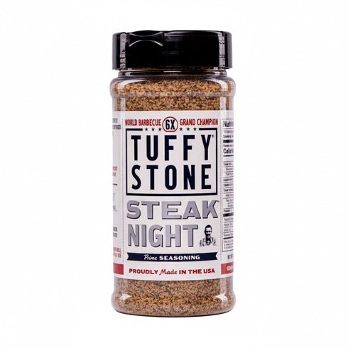 Tuffy Stone Steak Night Seasoning | 6x World Barbecue Grand Champion |