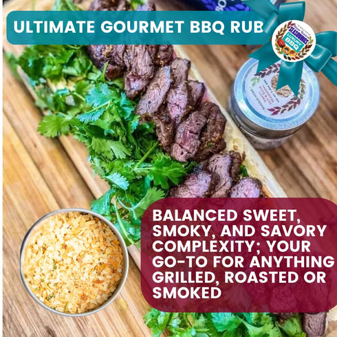 Packaged Set 3 Pack GLP-1 Luxury BBQ House Reserve Seasonings | Gift of | Artisanal Gift | All Natural, Non GMO