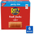 6 (96 Packs) RITZ Fresh Stacks Original Crackers, Bulk Travel Snacks, Party Size, School Snacks, Boxes Multi Snack