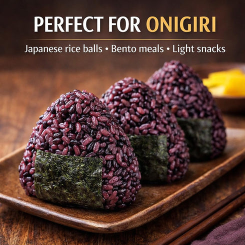 MAJI RICE Packed 1.2 Taiwan Purple Rice Black Glutinous Rice Whole Grain Sticky Rice Vacuum Perfect for Desserts